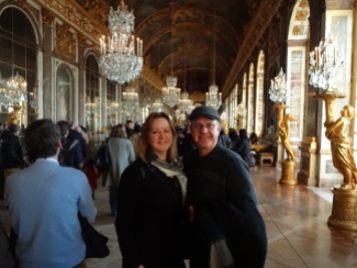 Mom and Dad in the Hall of Mirrors